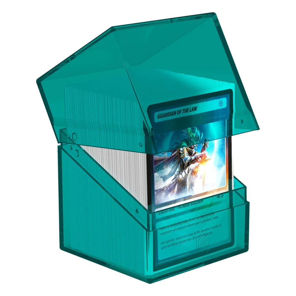 Ultimate Guard Deck Box – Boulder 100+ Clear Malachite 2