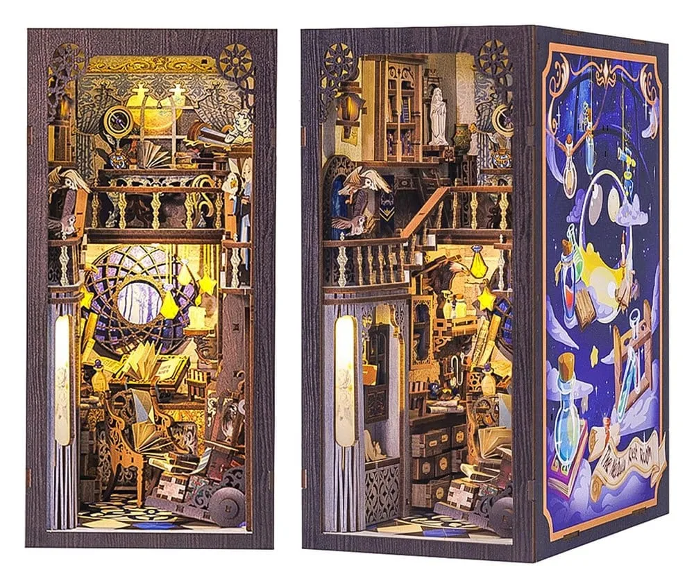 Book Nook Bouwpakket – Nebula Common Room 23 x 11 cm 4