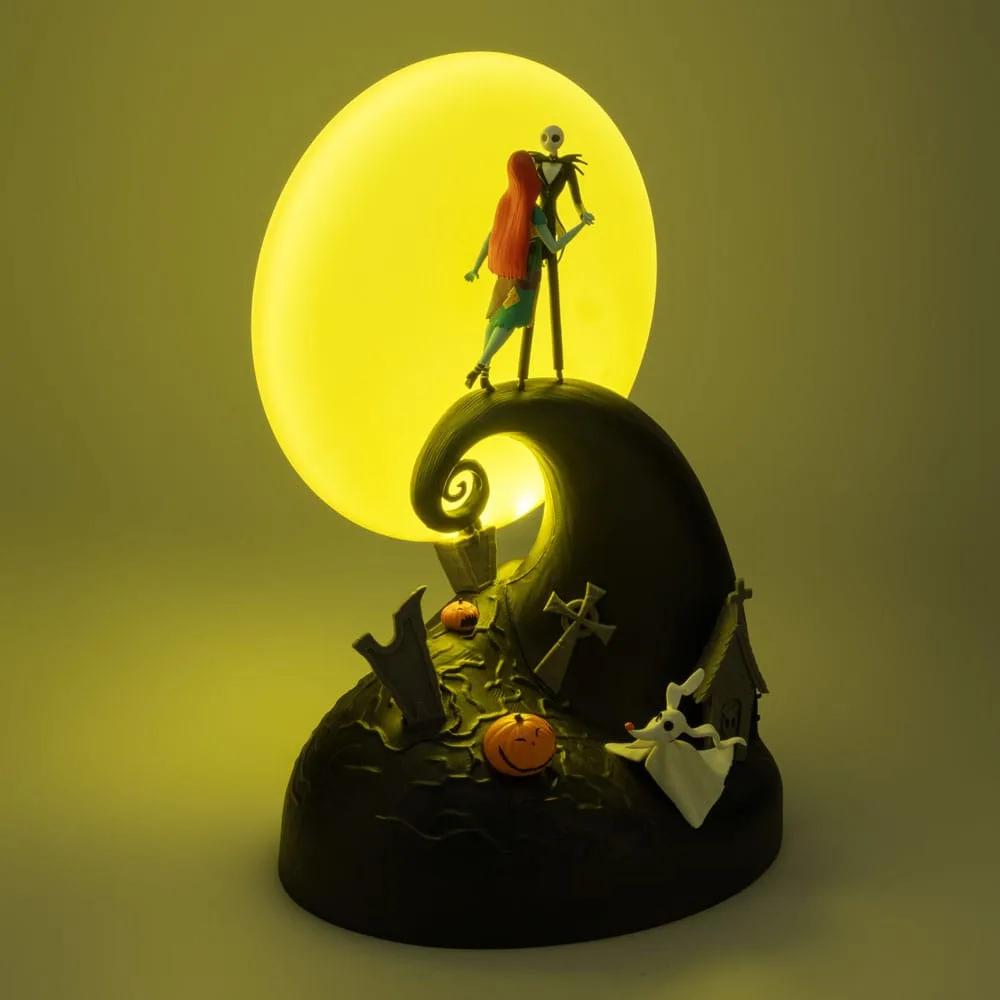 Nightmare Before Christmas Diorama-Leuchte – Jack & Sally 30 cm 3