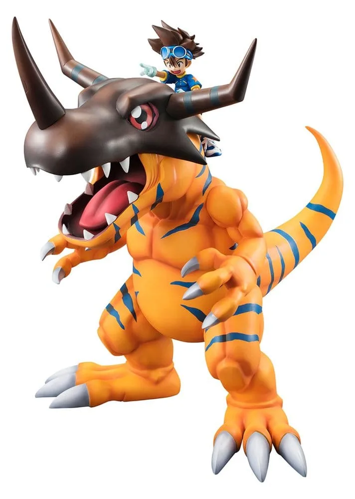 Digimon Adventure Figure – Greymon & Taichi Yagami 25 cm