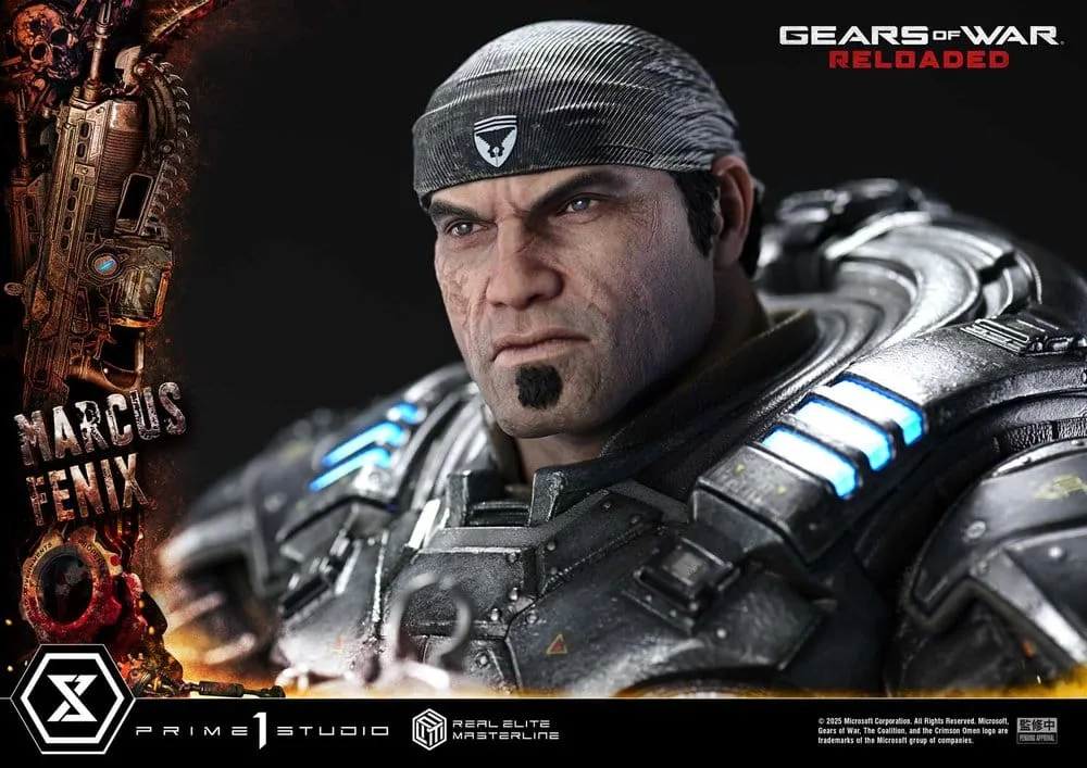 Gears of War Statue – Marcus Fenix Ultimate 97 cm 14