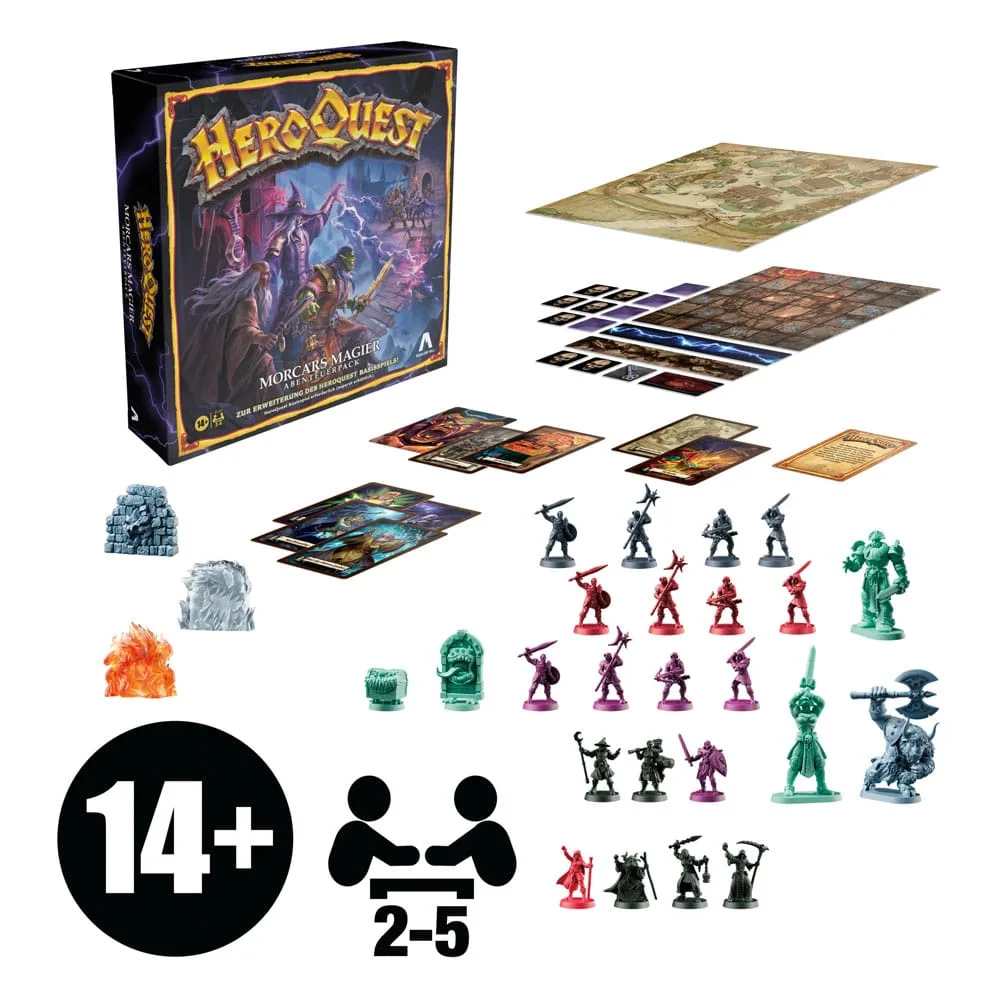 HeroQuest Uitbreiding – Wizards of Morcar Duitstalig 4