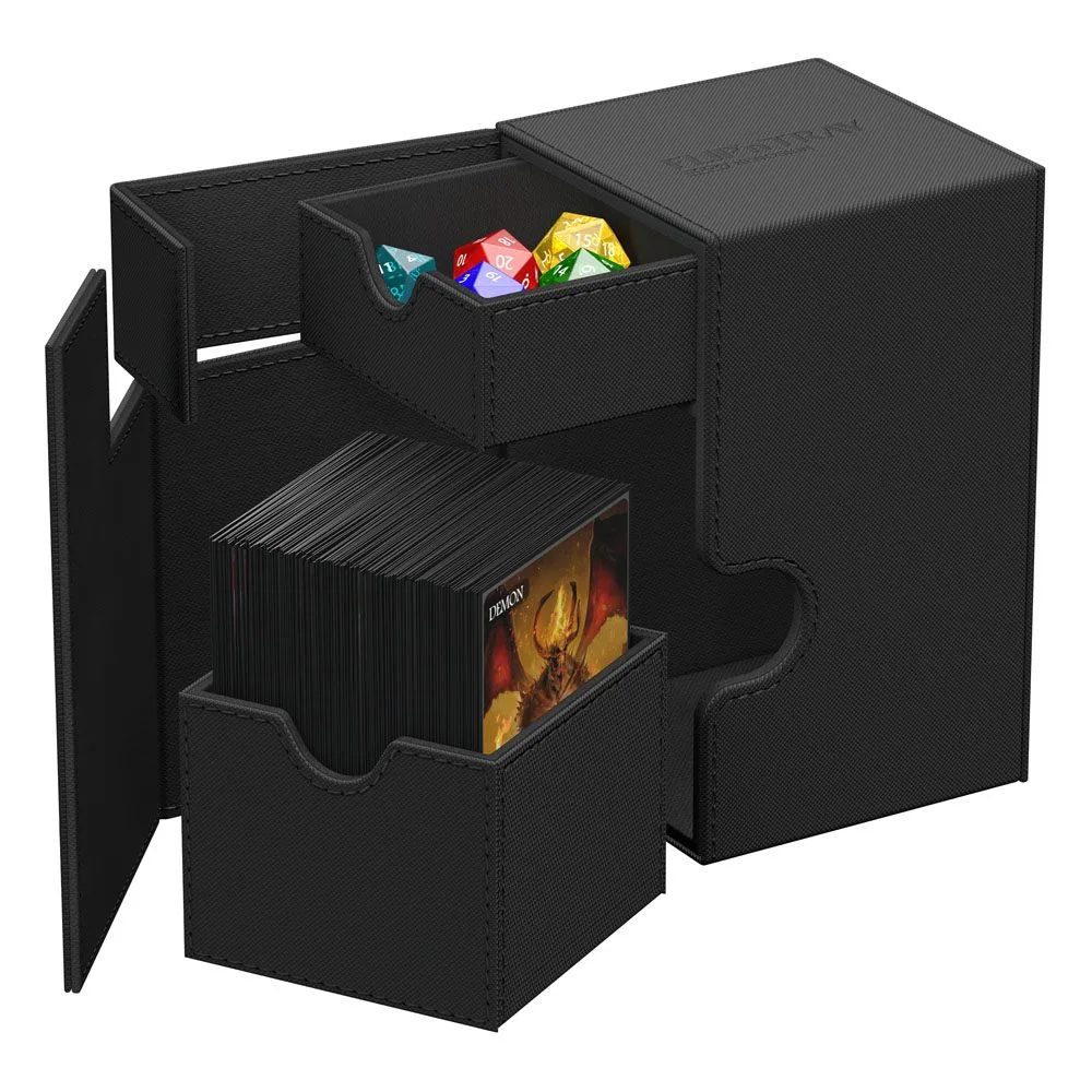 Ultimate Guard Deck Box – Flip’n’Tray 100+ Xenoskin Black 5