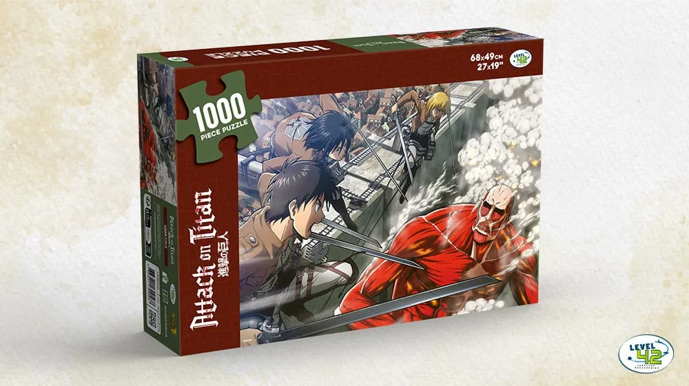Attack on Titan Puzzle – Fight 1000 Pieces 68 x 49 cm 3