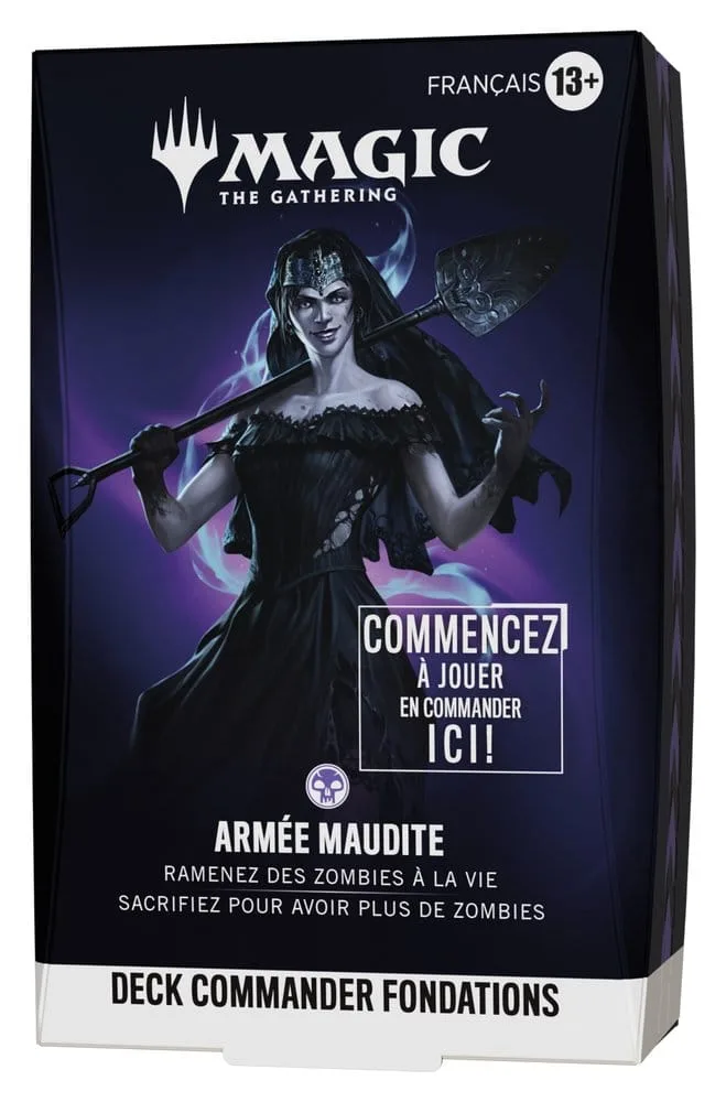Magic the Gathering Commander Decks – Foundations French Case of 5 4