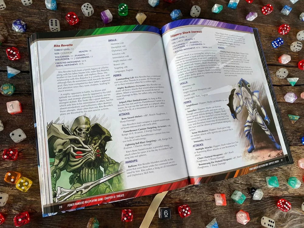 Power Rangers RPG Rulebook – Core English Edition 5