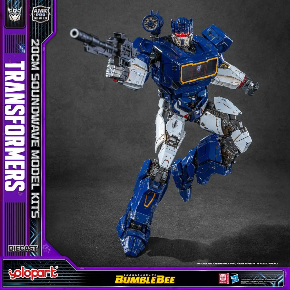 Transformers Bumblebee Model Kit – AMK Pro Soundwave 20 cm 2