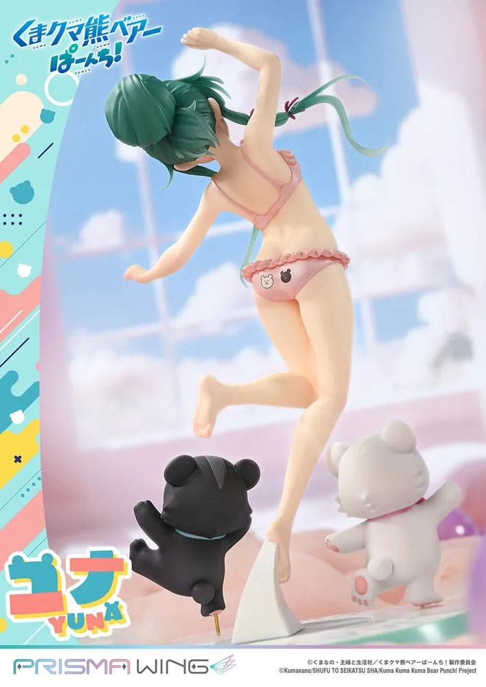 Kuma Kuma Kuma Bear Punch Statue – Yuna Prisma Wing 28 cm 24