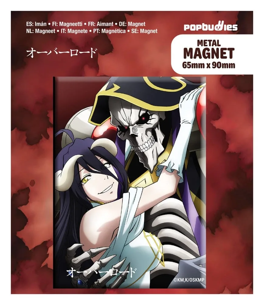 Overlord Fridge Magnet – Albedo and Ainz