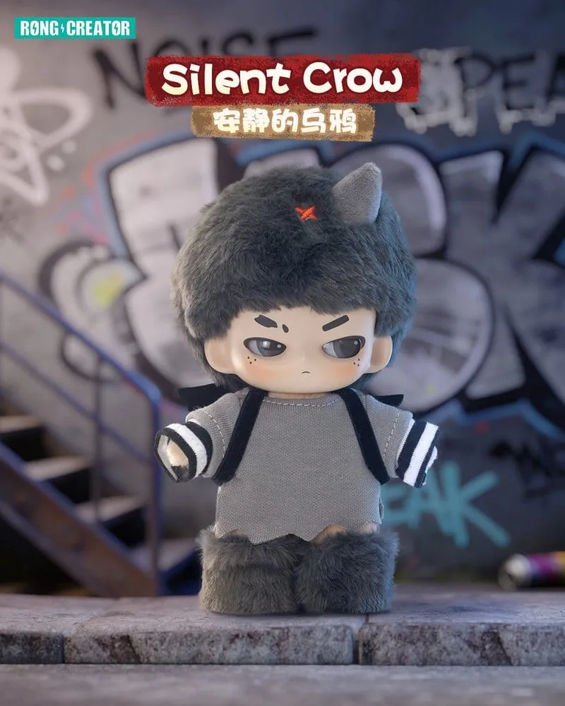 Neekyio Silent Beast Plush Keychains – Blind Box Display of 6 15 cm 6