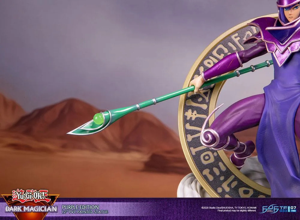 Yu-Gi-Oh PVC Statue – Dark Magician Purple Version 29 cm 17