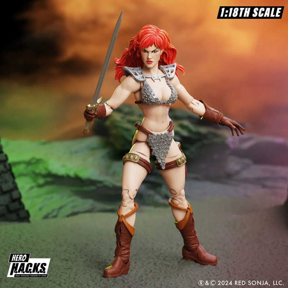 Red Sonja Action Figure – Hero H.A.C.K.S.