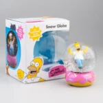 The Simpsons Schneekugel – Homer Simpson mit Donut 10 cm 2
