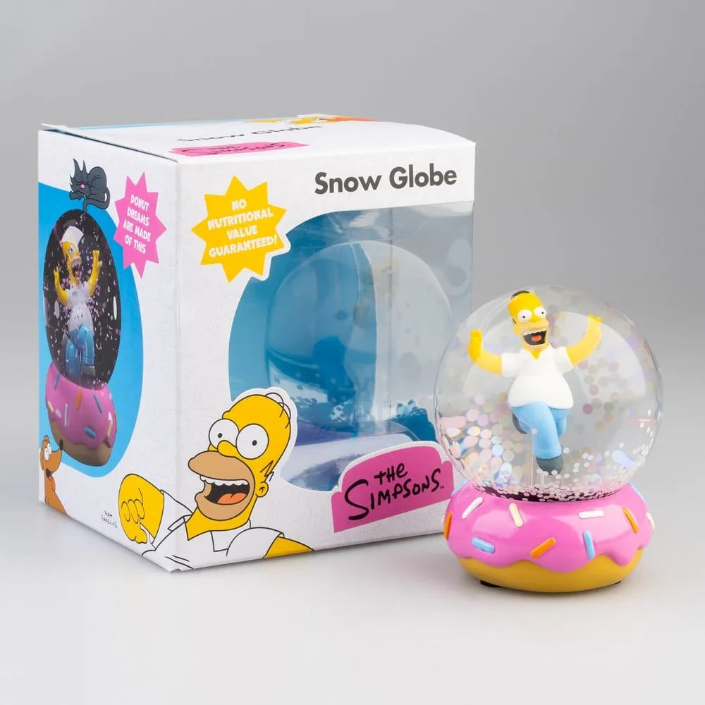 The Simpsons Schneekugel – Homer Simpson mit Donut 10 cm 2