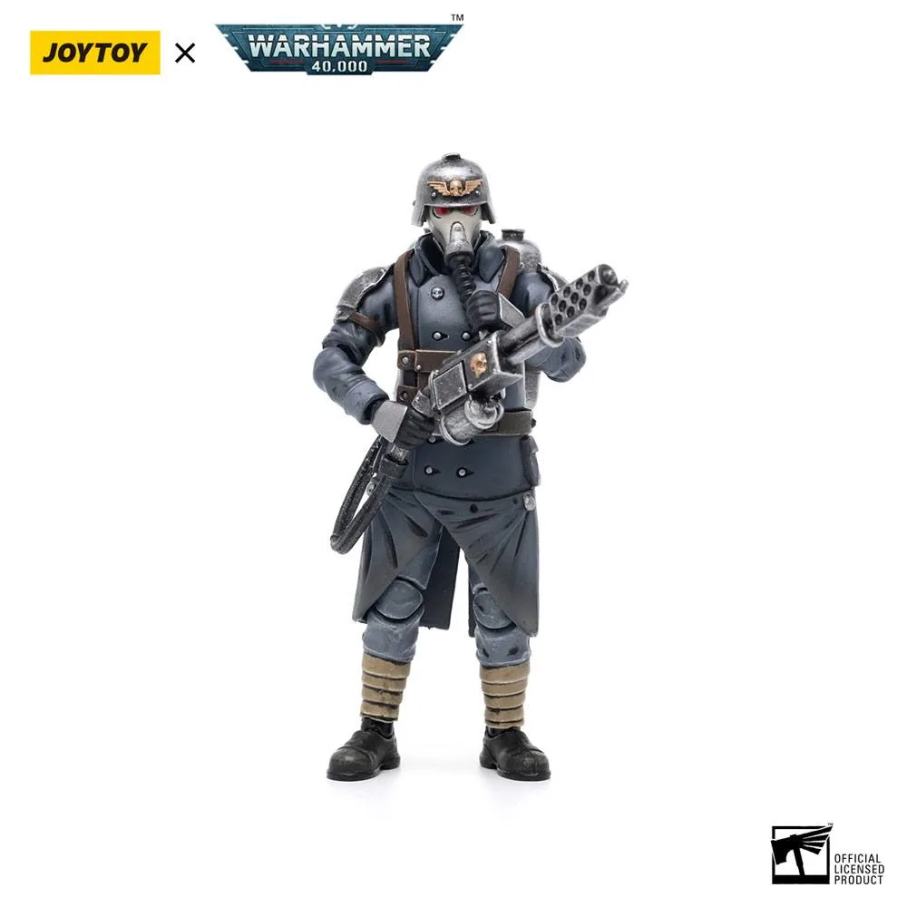 Warhammer 40K Action Figure – Krieg Guardsman with Flamer 10.3 cm