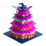 Hazbin Hotel Brick Set – V Tower 20 cm 2