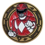 Power Rangers Collectible Coin – Red Ranger Limited Edition 4 cm 1
