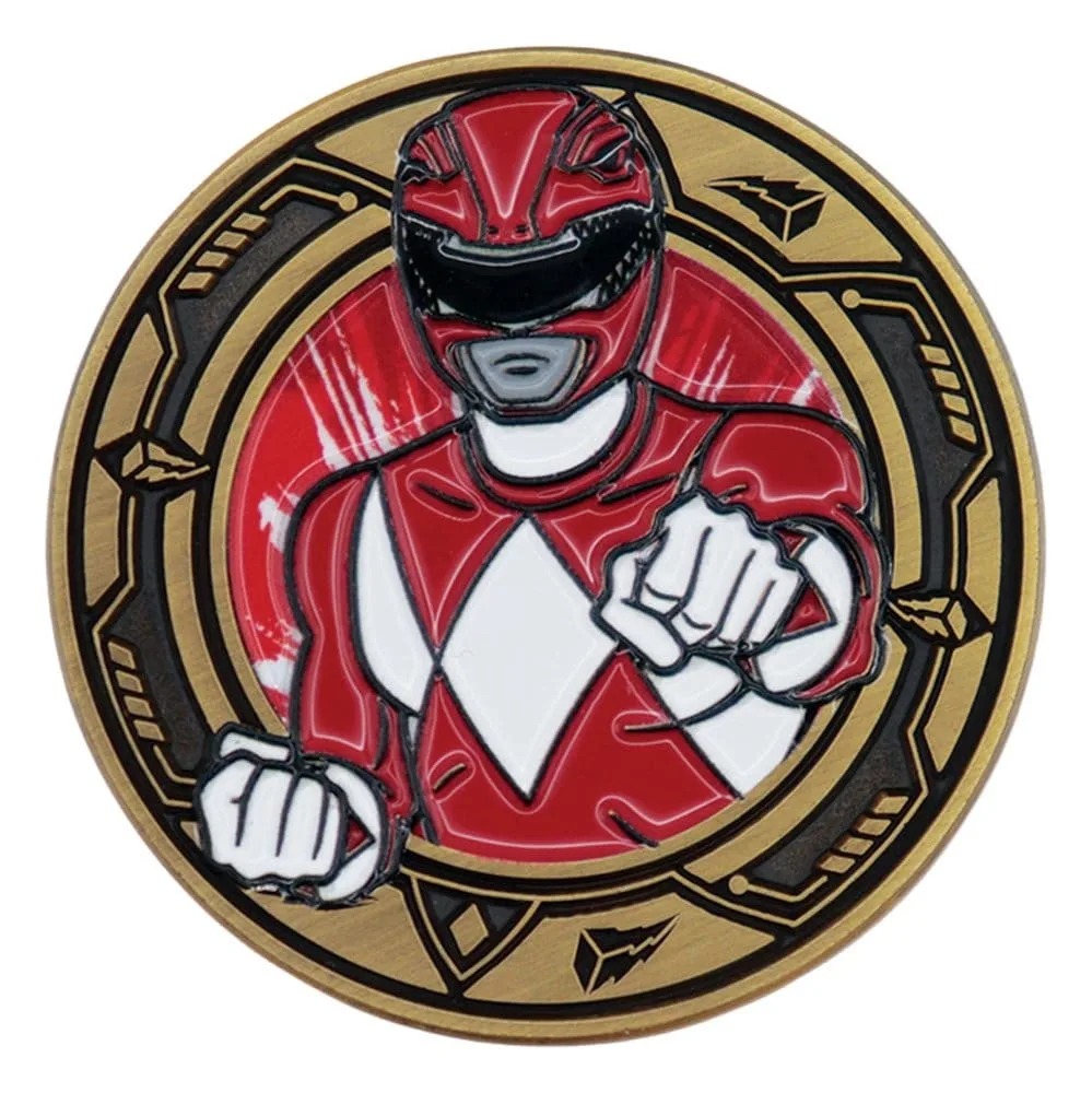 Power Rangers Collectible Coin – Red Ranger Limited Edition 4 cm
