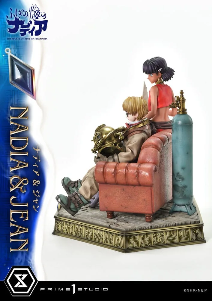 Nadia: The Secret of Blue Water Statue – Nadia & Jean 35 cm 8