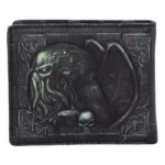 Cthulhu Portemonnee – Zwart met illustraties aan beide zijden 3