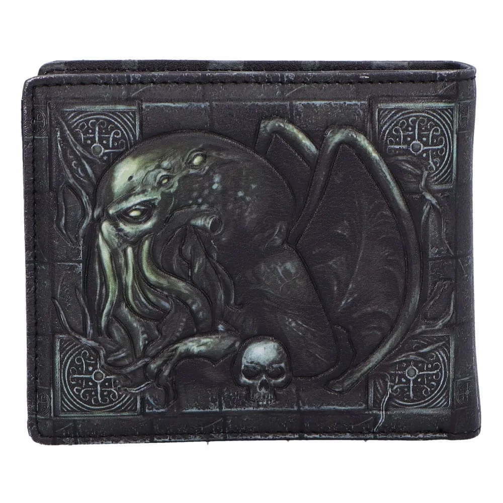 Cthulhu Portemonnee – Zwart met illustraties aan beide zijden 3