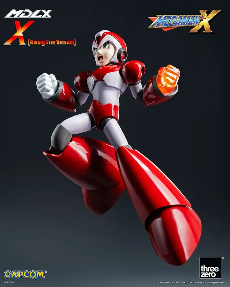 Mega Man X Actionfigur – MDLX Rising Fire 12,1 cm 10