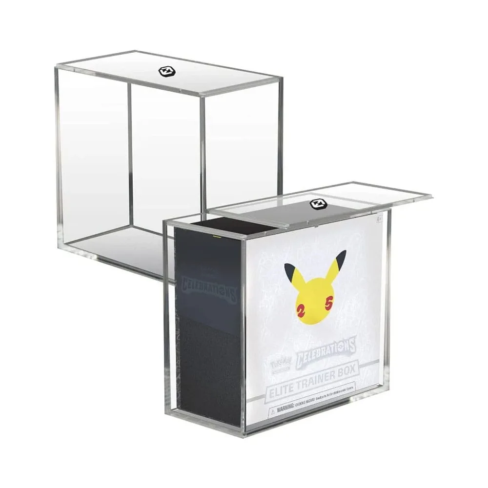 Pokémon TCG Display Case – Evoretro V2 Sliding Lid