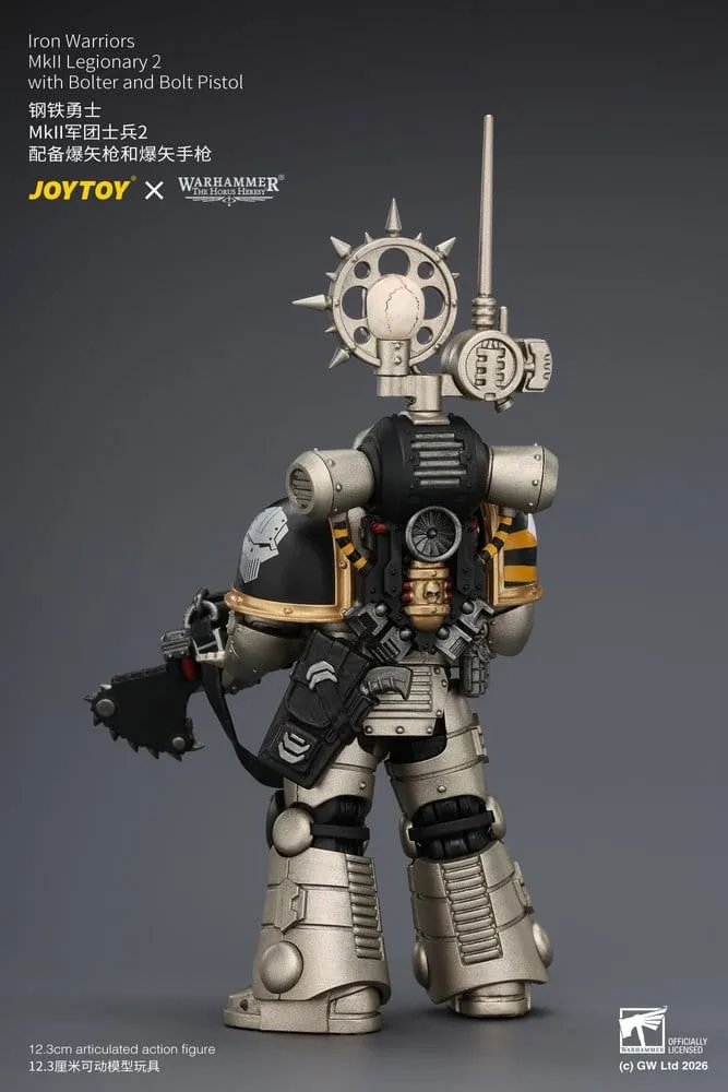 Warhammer Action Figure – Iron Warriors MkII Legionary 2 12.3 cm 11
