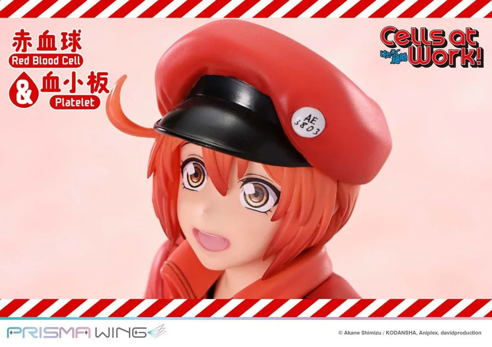 Cells at Work Statue – Red Blood Cell and Platelet 26 cm 9