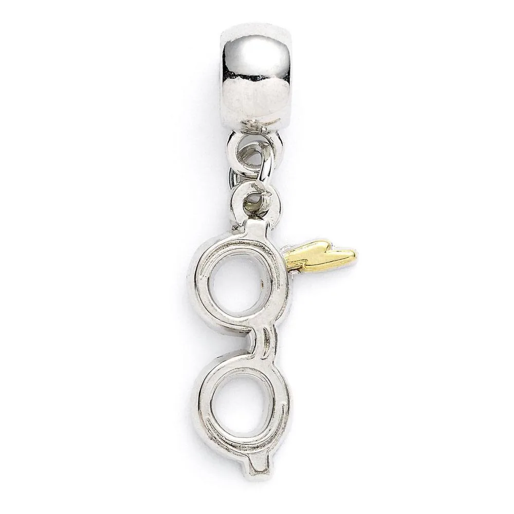 Harry Potter Charm – Lightning Bolt and Glasses 20 mm