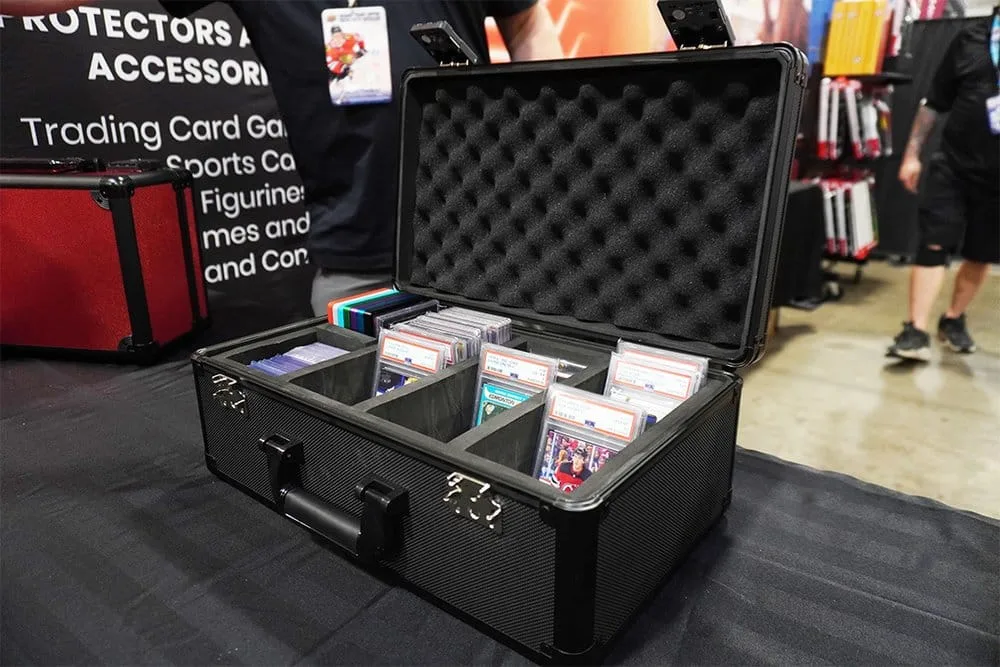 Trading Card Storage Box – Evoretro Gray XL 120 Graded Cards 9