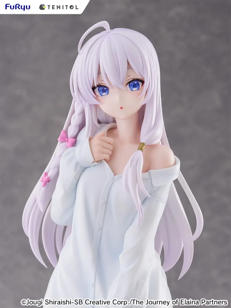Wandering Witch Statue – Elaina Shirt Version Tenitol Tall 30 cm 6