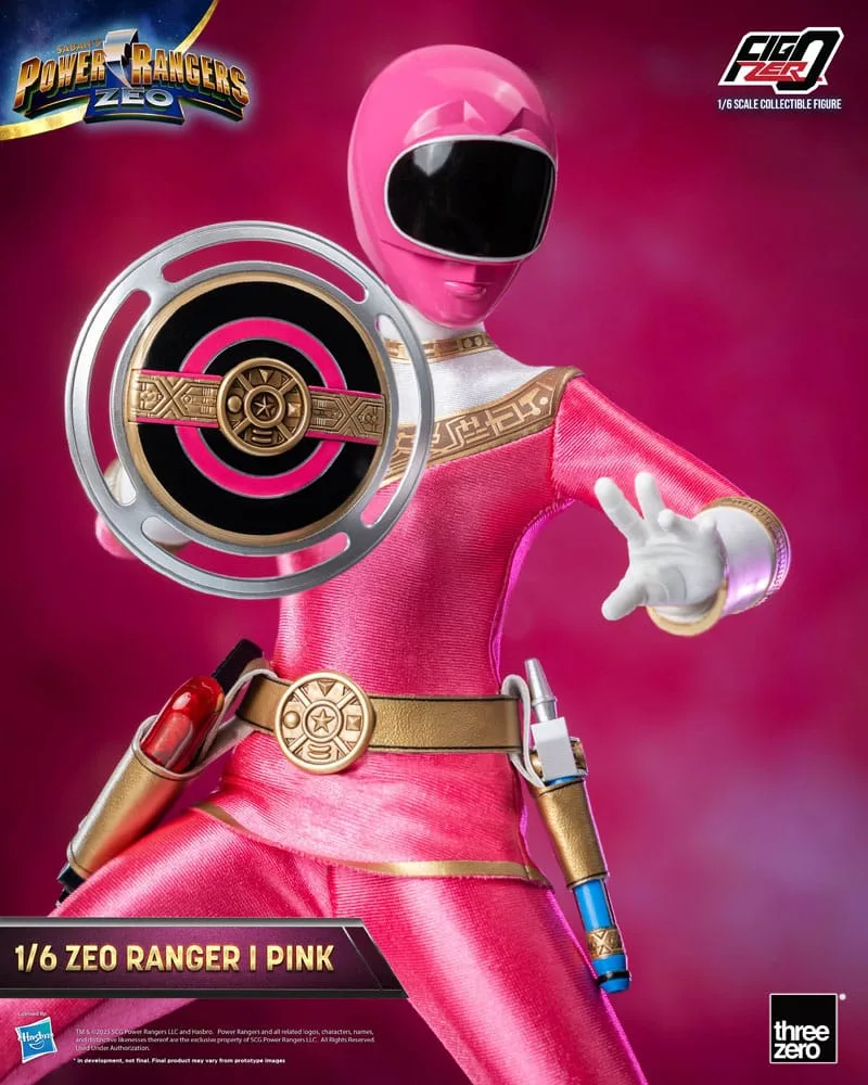 Power Rangers Zeo Action Figure – FigZero Ranger I Pink 29.5 cm 4