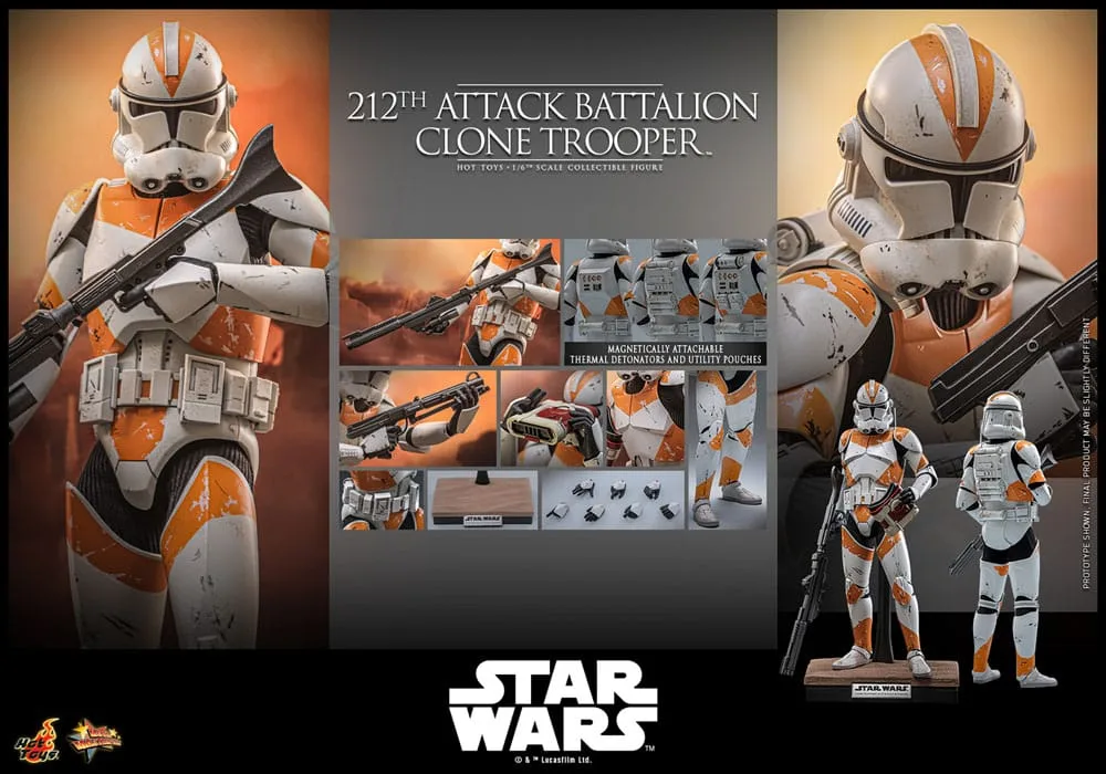 Star Wars Action Figure – 212th Clone Trooper Deluxe 30 cm 14