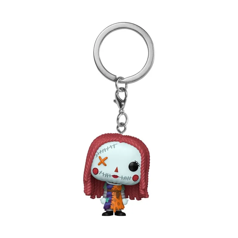 Nightmare Before Christmas Keychains – Patchwork Sally 12-Pack 4 cm