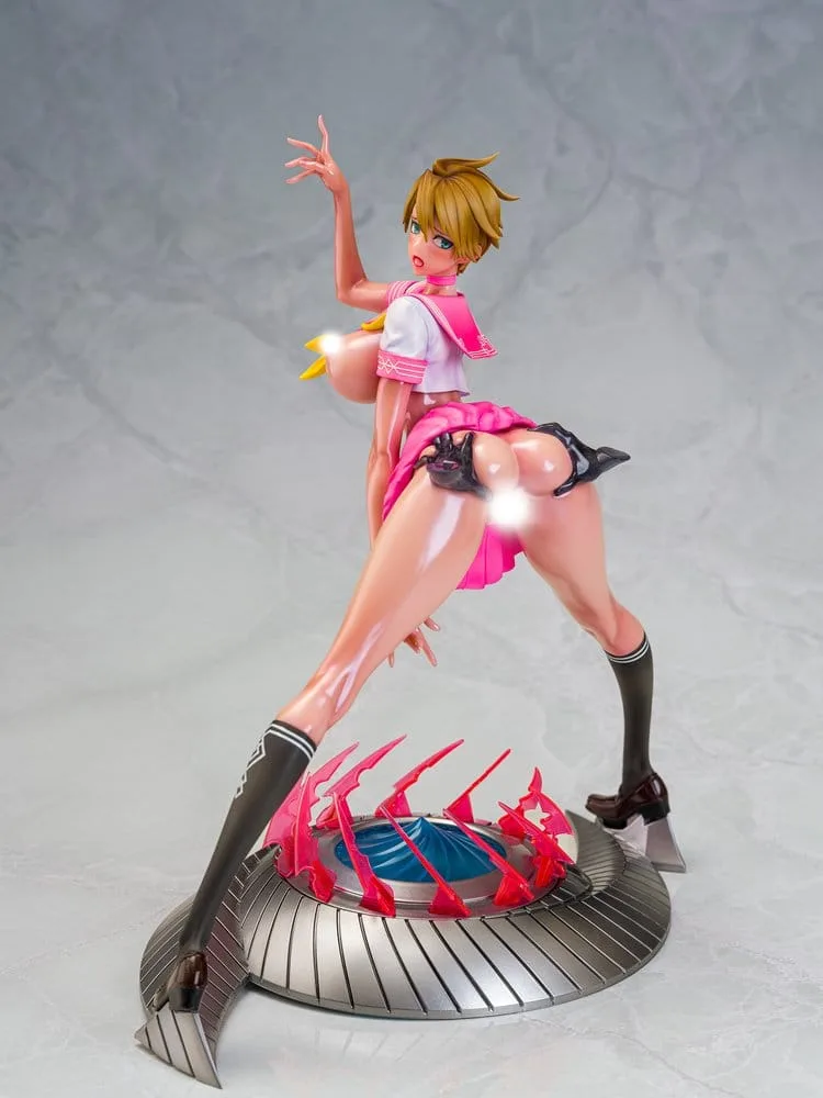 Mahou Shoujo Statue – Rui Asuka Pink Summer Sailor 29 cm 13