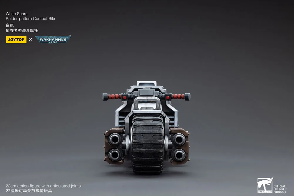 Warhammer 40K Vehicle – White Scars Raider Combat Bike 22 cm 13
