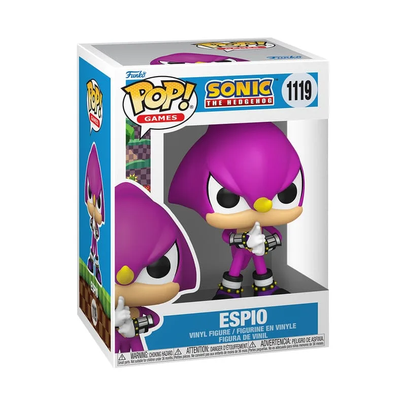 Sonic the Hedgehog Vinyl Figure – Espio Funko Pop 9 cm 2