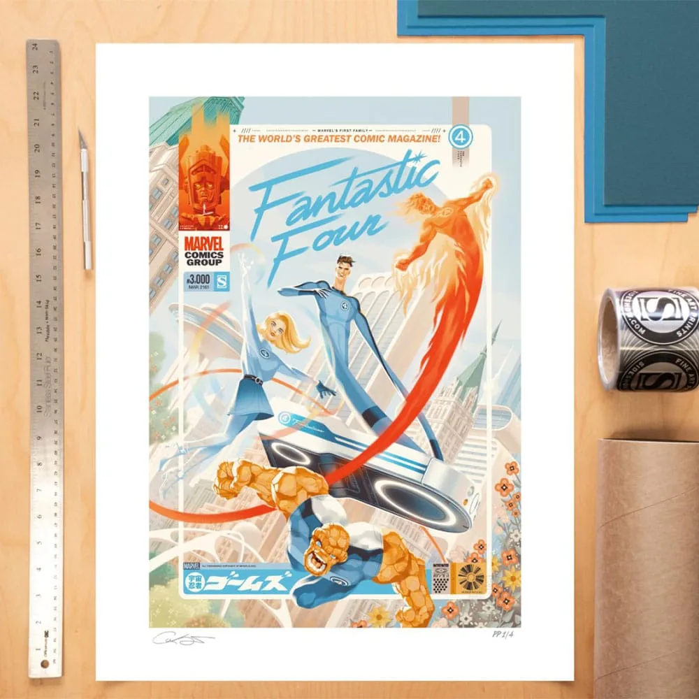 Marvel Kunstprint – Fantastic Four Zonder Lijst 61 x 41 cm 2