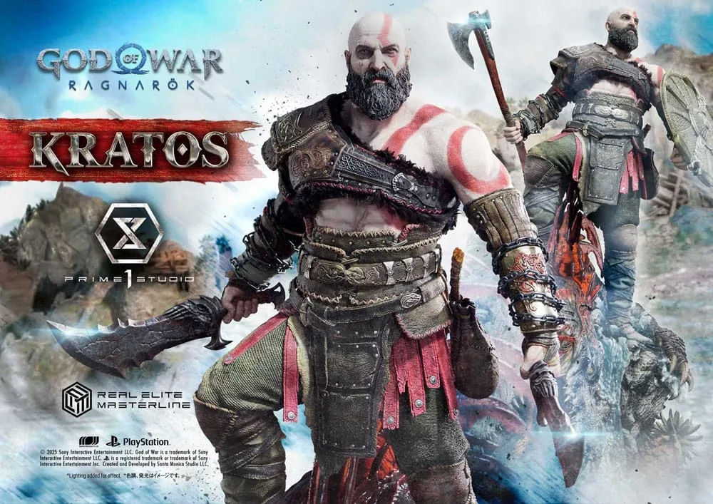 God of War Ragnarok Statue – Kratos Ultimate 1/3 Scale 95 cm 2