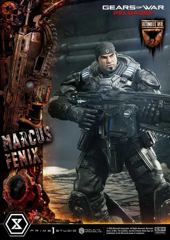 Gears of War Reloaded Statue – Marcus Fenix Ultimate 97 cm 16
