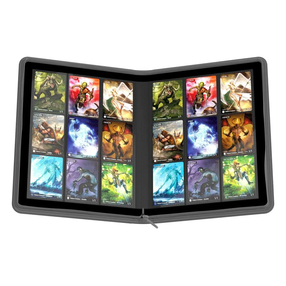 Ultimate Guard Card Binder – Zipfolio 360 Xenoskin Grey 7