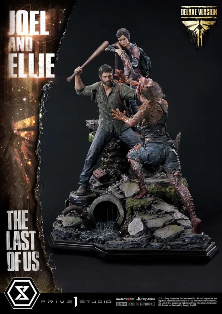 The Last of Us Part I Statue – Joel & Ellie DX Bonus 73 cm 29