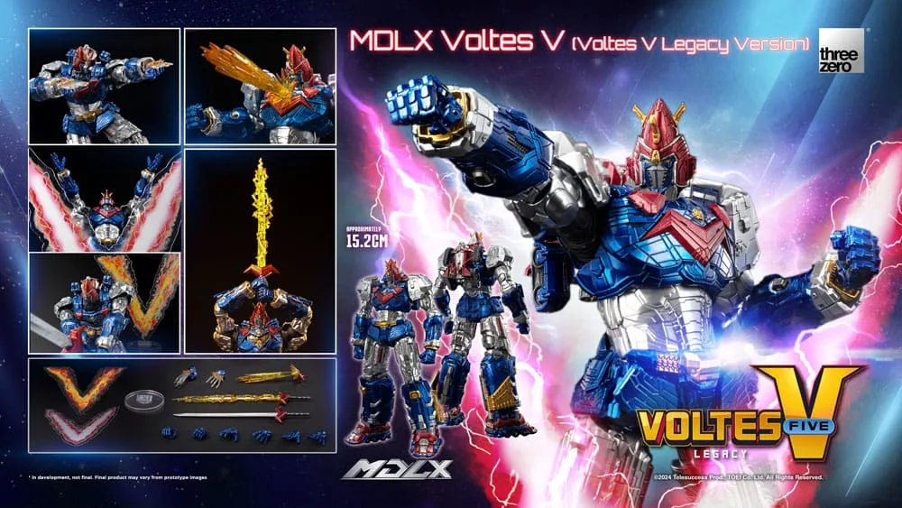 Voltes V Action Figure – MDLX Legacy Version 15 cm 16