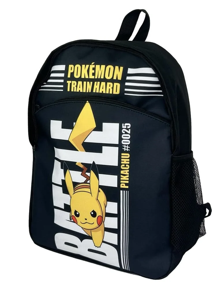 Pokémon Backpack – Train Hard Black 2