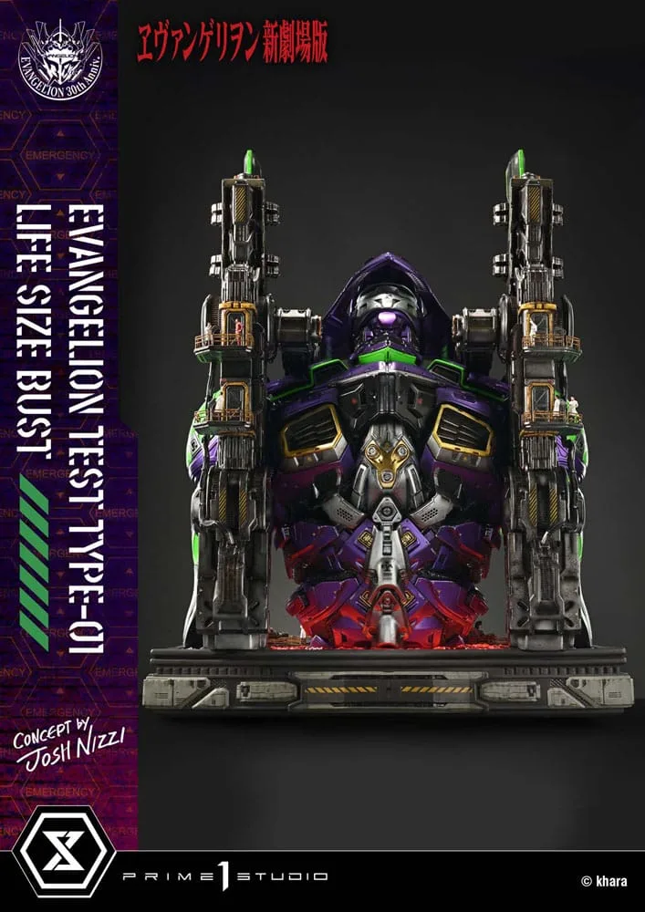Neon Genesis Evangelion buste – Test Type-01 Josh Nizzi 86 cm 10