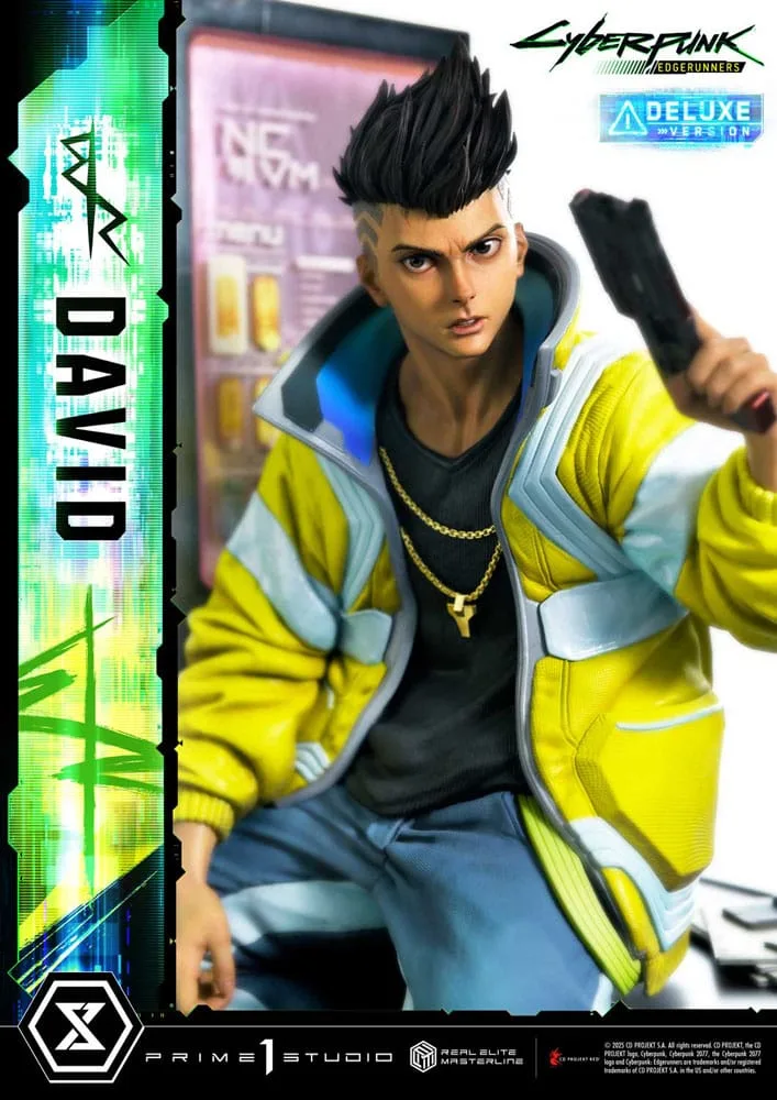 Cyberpunk: Edgerunners Statue – David Deluxe Bonus 58 cm 11