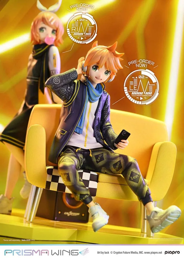 Vocaloid Statue – Prisma Wing Kagamine Len 1/7 18 cm 22