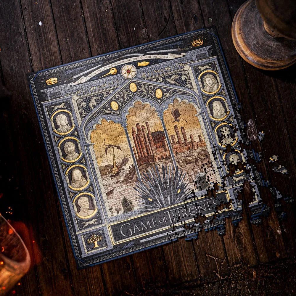 Game of Thrones Jigsaw Puzzle – The Seven Kingdoms 1000 Pieces 7