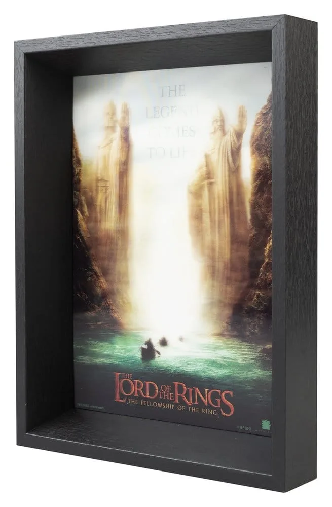 The Lord of the Rings Framed Print – Lenticular 22.7 x 30 x 4.5 cm